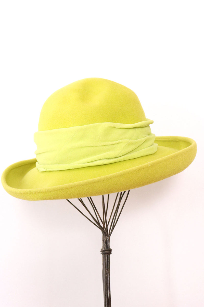 English Chartreuse Felted Hat