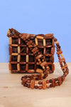 Chunky Wooden Bead Bag