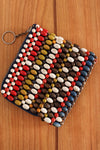 Czech Wood Bead Pouch