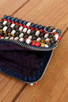 Czech Wood Bead Pouch