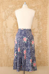 Speckled Silk Roses Skirt S