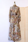 Jungle Camouflage Maxi Dress M/L