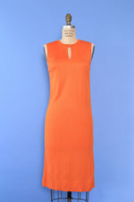 Goldworm Tangerine Knit Sheath  XS/S