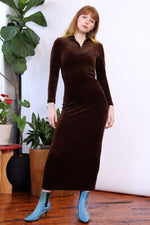 Soft Rib Chocolate Knit Maxi XS-M