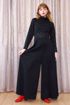 Bedazzled Palazzo Jumpsuit M/L