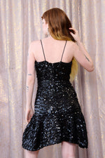 Starry Night Sequined Mini Dress M