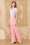 Cotton Candy Jacquard Flares S/M