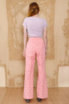 Cotton Candy Jacquard Flares S/M