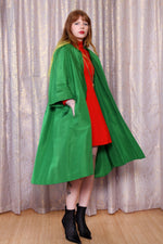 I. Magnin Taffeta Opera Coat XS-M