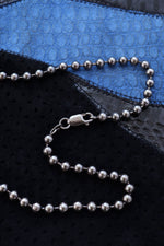 Italian Silver Ball Choker