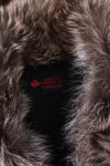 Madison Ave Raccoon Fur Coat M