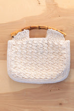 Crochet Bamboo Purse