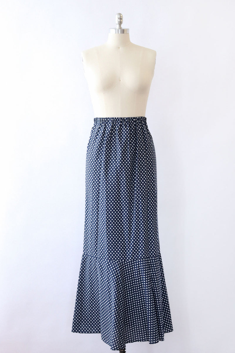 1970s Triple Decker Dotted Ensemble M/L