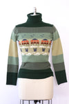 Hot Air Balloons Sweater M