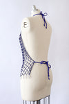 Sapphire Siren Fishnet Halter (S-L)