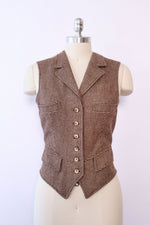 Ralph Lauren Tweed Vest M