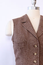 Ralph Lauren Tweed Vest M