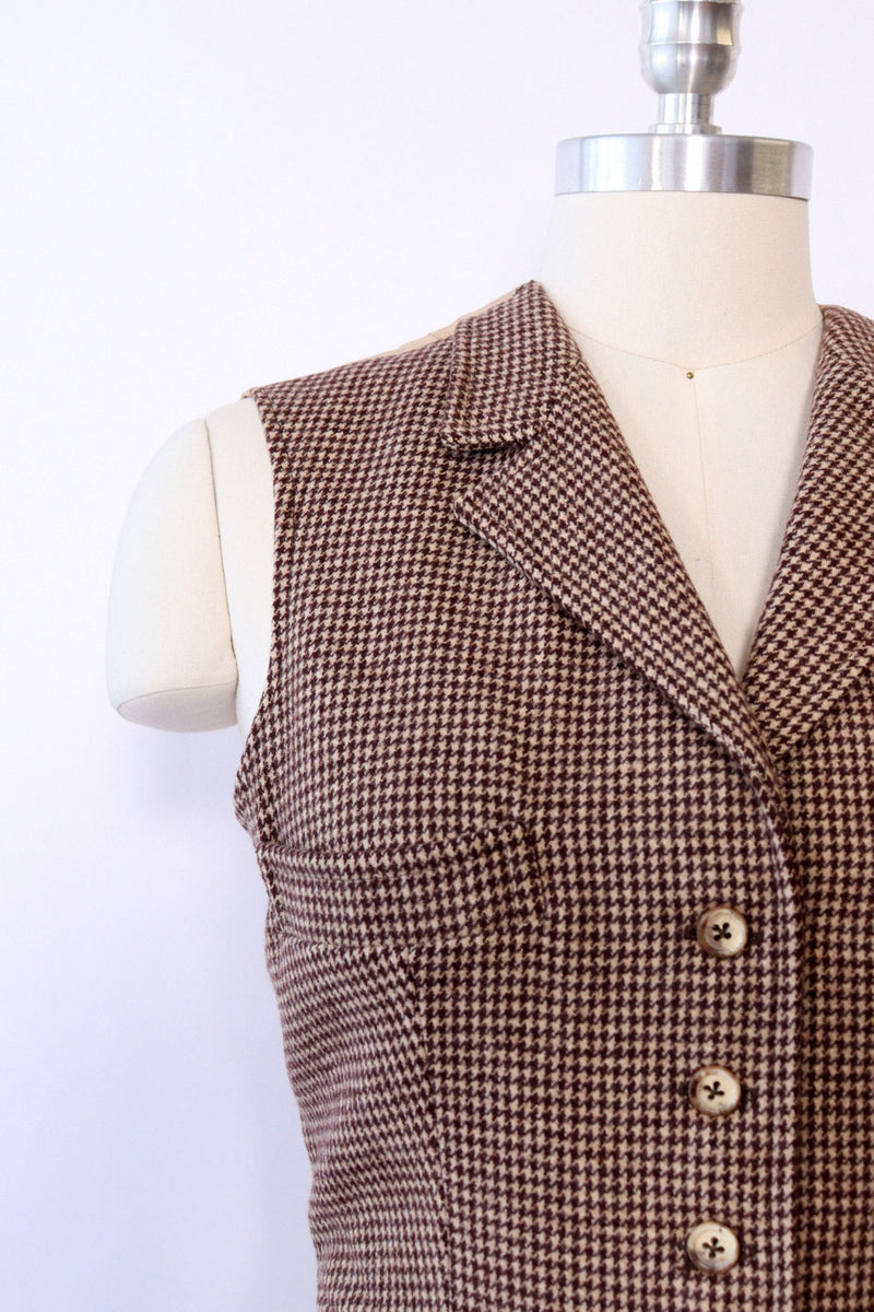 Ralph Lauren Tweed Vest M