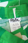 Malia Green Marina Cotton Skirt S