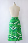 Malia Green Marina Cotton Skirt S