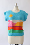 Technicolor Sunset Scenic Knit M/L