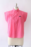 Here's a Hug Hot Pink Button Down M/L