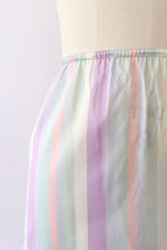 Sweet as Candy Striped Slip Skirt S/M