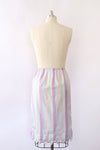 Sweet as Candy Striped Slip Skirt S/M