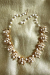 ART Winter White Collar Necklace