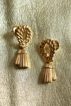 Goldtone Tassel Earrings