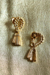 Goldtone Tassel Earrings