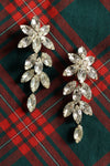 Oversized Marquise Crystal Clips