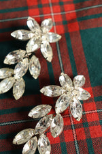 Oversized Marquise Crystal Clips