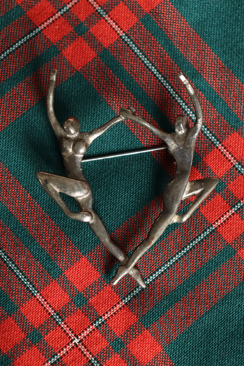 Modernist Dancers Brooch