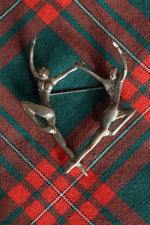 Modernist Dancers Brooch