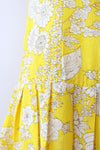Ditsy Daffodil Dropwaist Dress S
