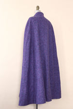 Hourihan Iris Wool Belted Cape M/L