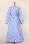 Eddie Bauer Dawn Blue Puffer Maxi Coat M