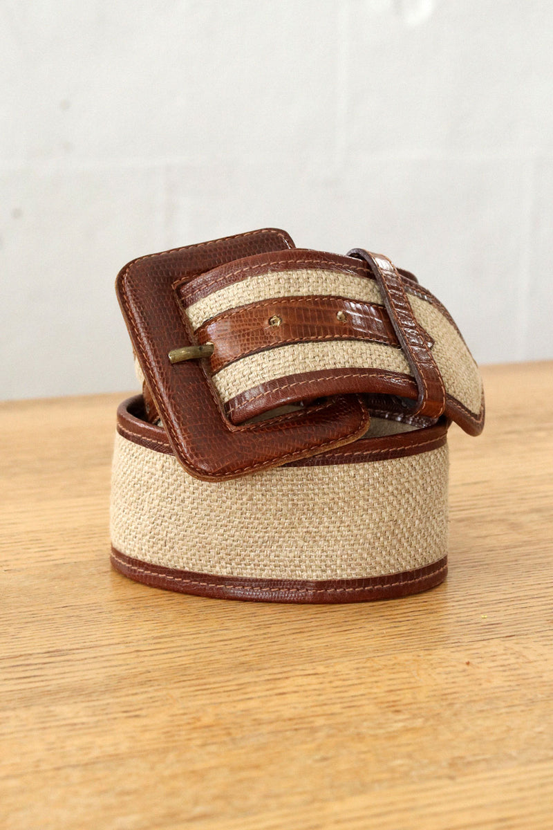 Banana Republic Safari Linen Belt