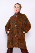 Feathered Nandina Mohair Coat XS/S