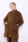 Feathered Nandina Mohair Coat XS/S