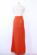 Clementine Crochet Maxi Skirt M/L