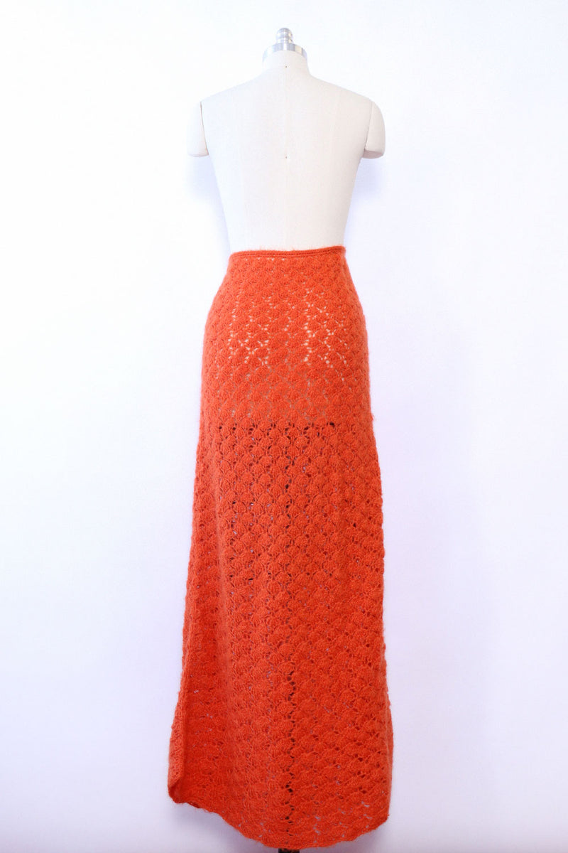 Clementine Crochet Maxi Skirt M/L