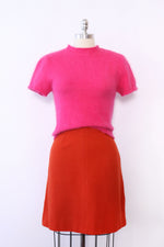 Hot Pink Angora Top S-S/M