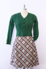 Cambridge Plaid Skirt S/M