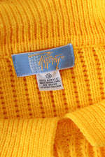 Rafferty Golden Crop Sweater S/M