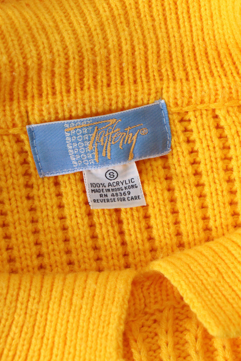 Rafferty Golden Crop Sweater S/M