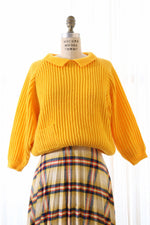 Rafferty Golden Crop Sweater S/M