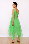 Absinthe Chiffon Fairy Dress XS