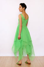 Absinthe Chiffon Fairy Dress XS